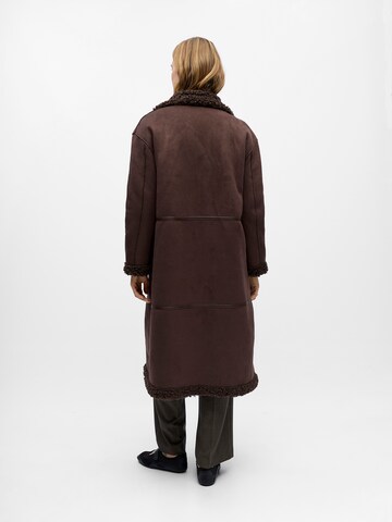 OBJECT Wintermantel 'OBJOAKLYN' in Bruin