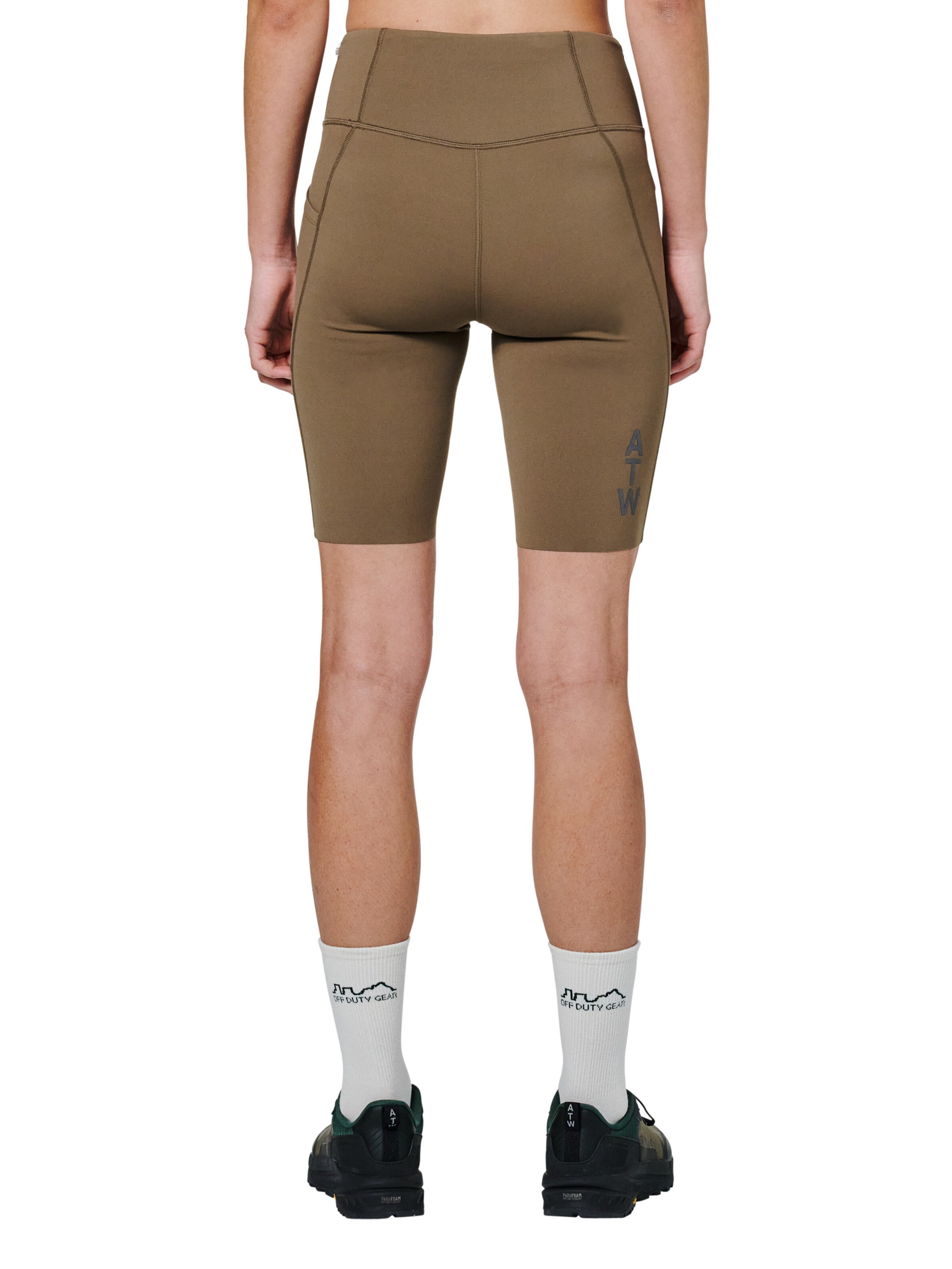 HALO Skinny Workout Pants in Brown