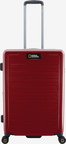 National Geographic Suitcase 'CRUISE' in Red: front