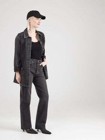 LEVI'S ® - Barrel Vaquero 'RIBCAGE FULL LENGTH' en negro