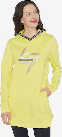 LUHTA Sweatshirt 'Iiranta' i gul: framsida