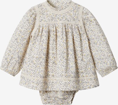 MANGO KIDS Kleid 'Olive' in beige / grau / oliv, Produktansicht