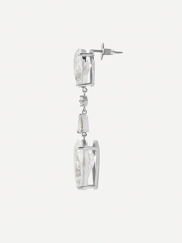 GUESS Ohrringe 'Wonderlights' in Silber