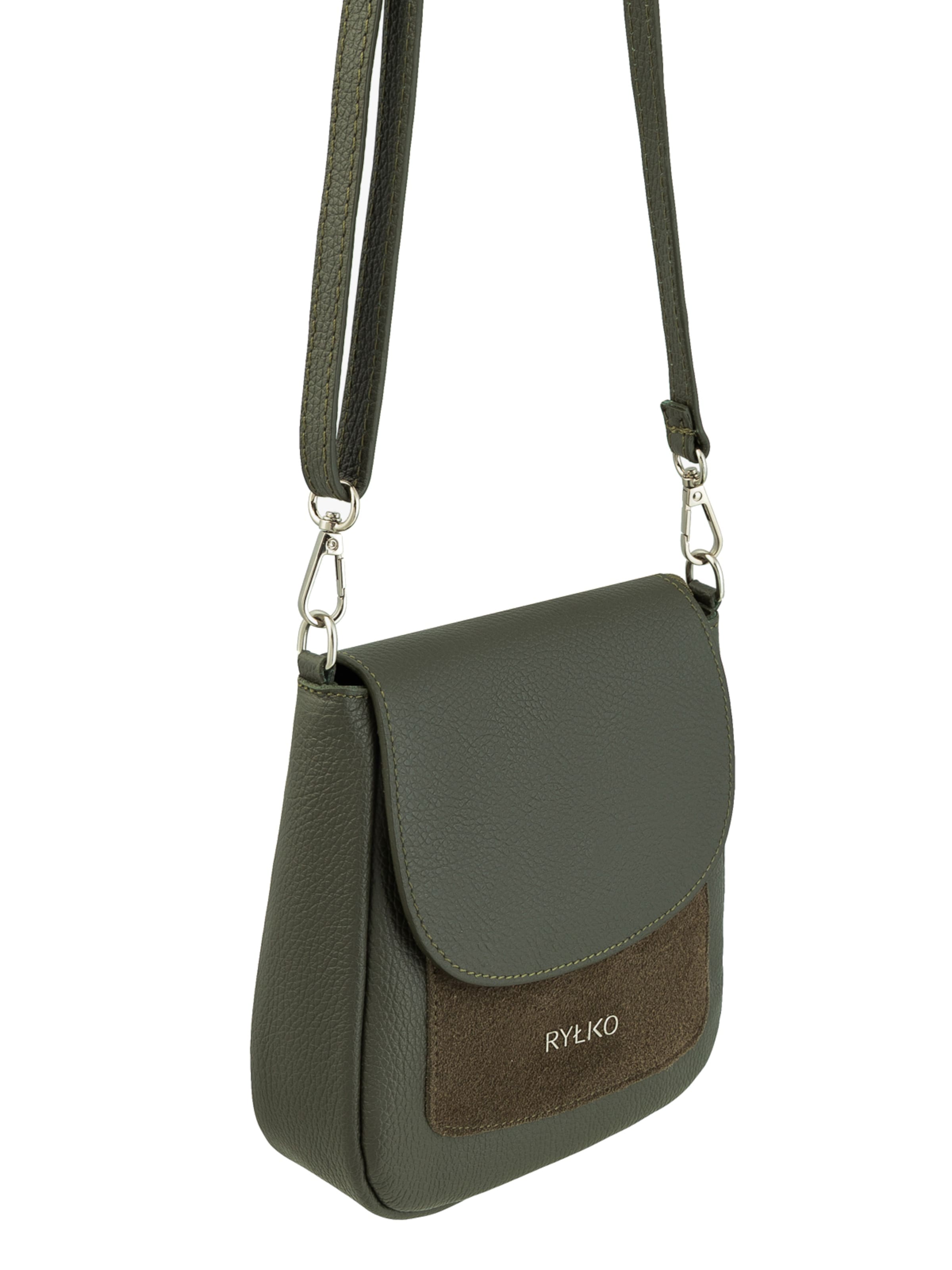Geantă de umăr de la RYŁKO pe verde