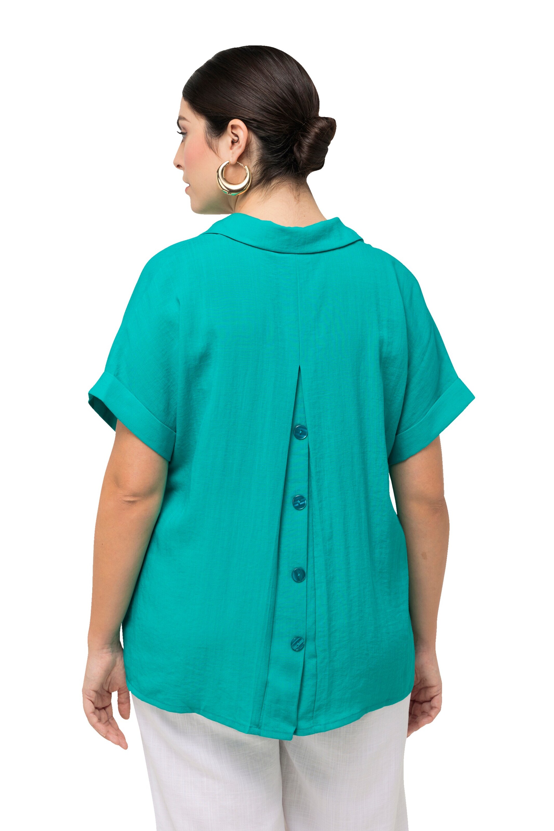 Ulla Popken Bluse in Grün