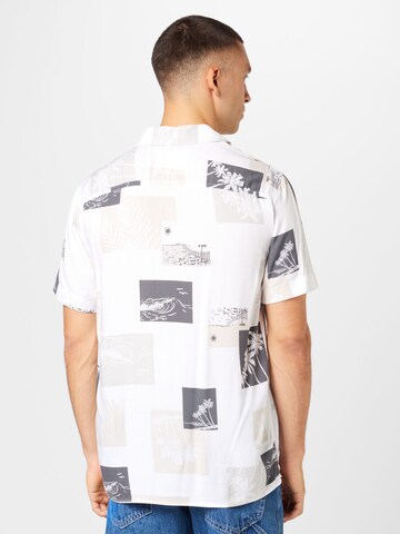 HOLLISTER - Regular Fit Camisa 'RAYON' em cinzento