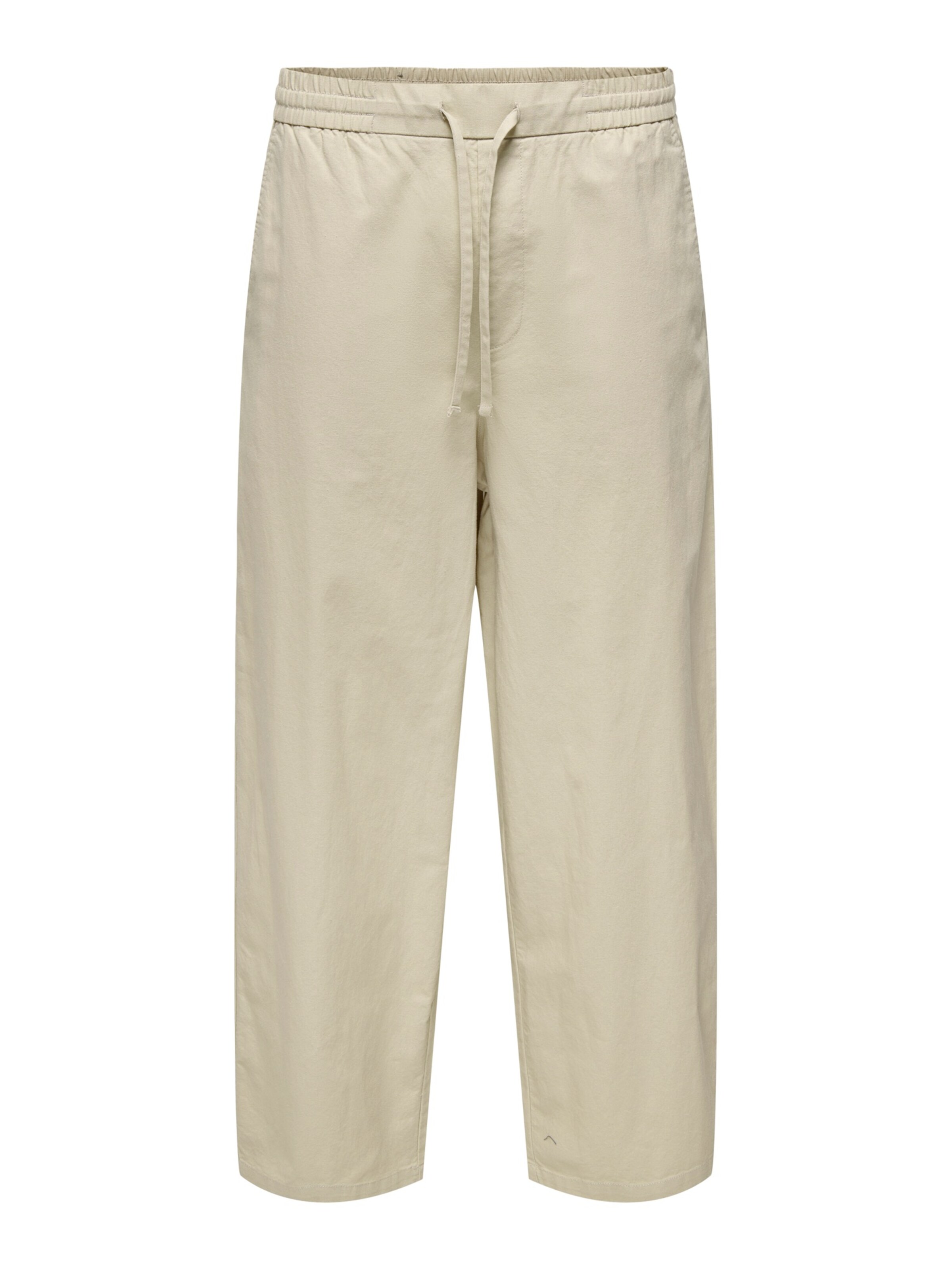 Only & Sons Broek 'ONSDaves' in de kleur Greige, Productweergave