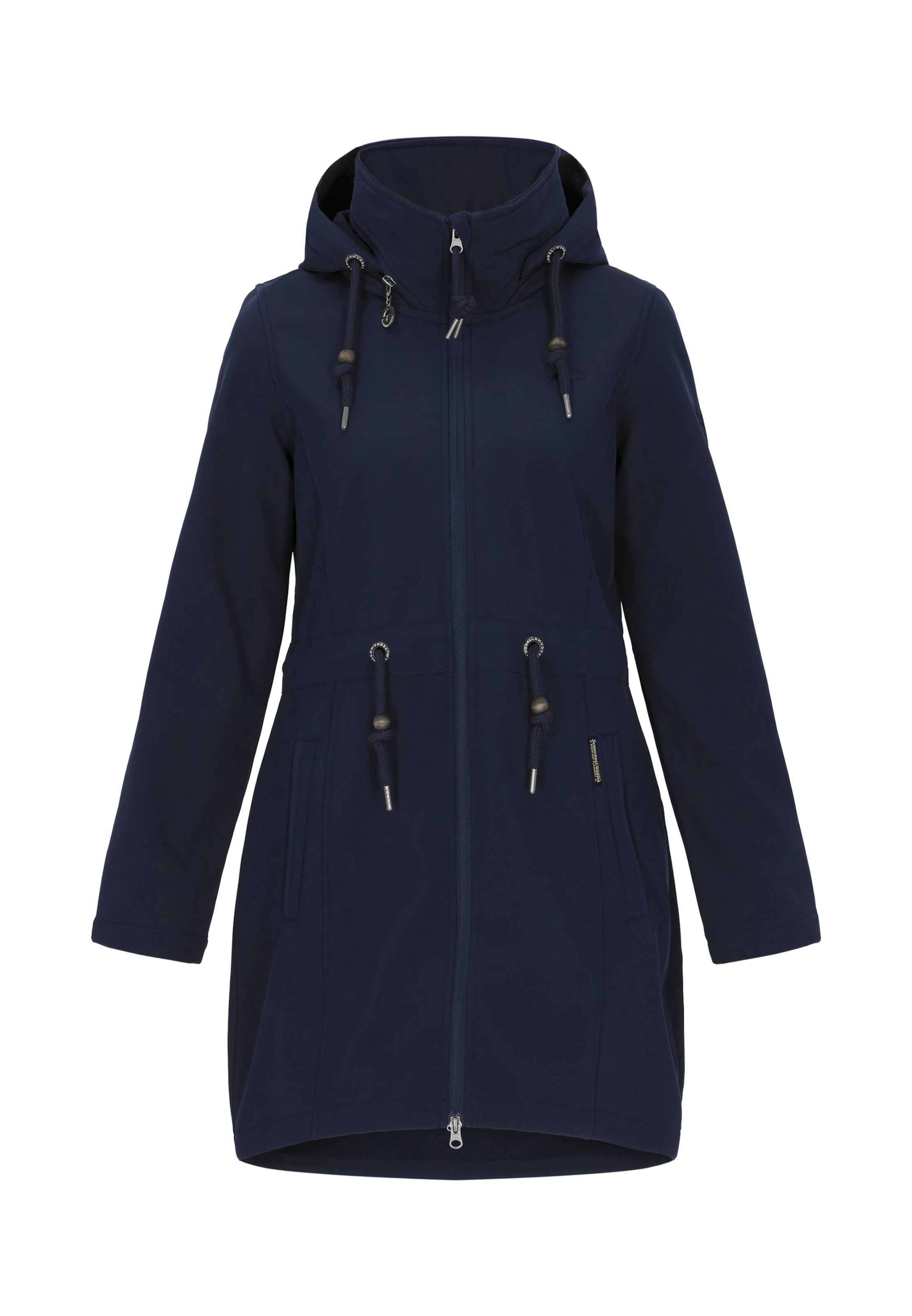 SchmuddelweddaTehnička jakna - plava boja: prednji dio