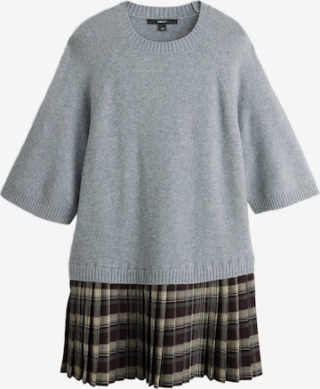Robes en maille Next en gris : devant