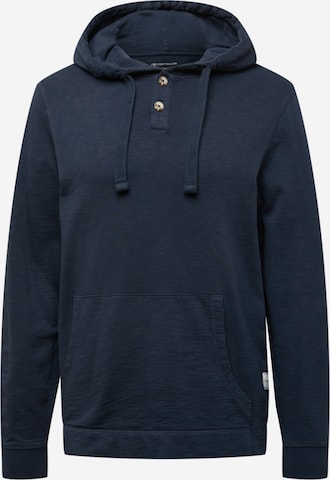 Sweat-shirt TOM TAILOR en bleu : devant