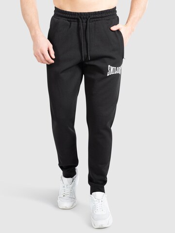 Smilodox Slimfit Hose 'Classic Pro' in Schwarz: Vorderseite
