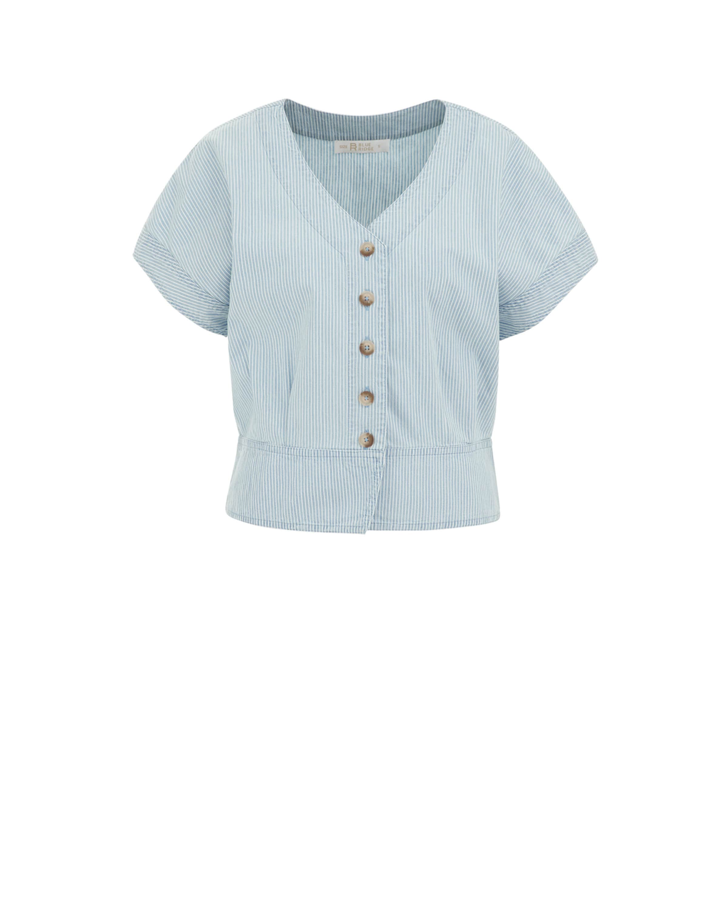 WE Fashion - Blusa en azul: frente