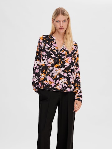 SELECTED Bluse 'Irene' in Schwarz