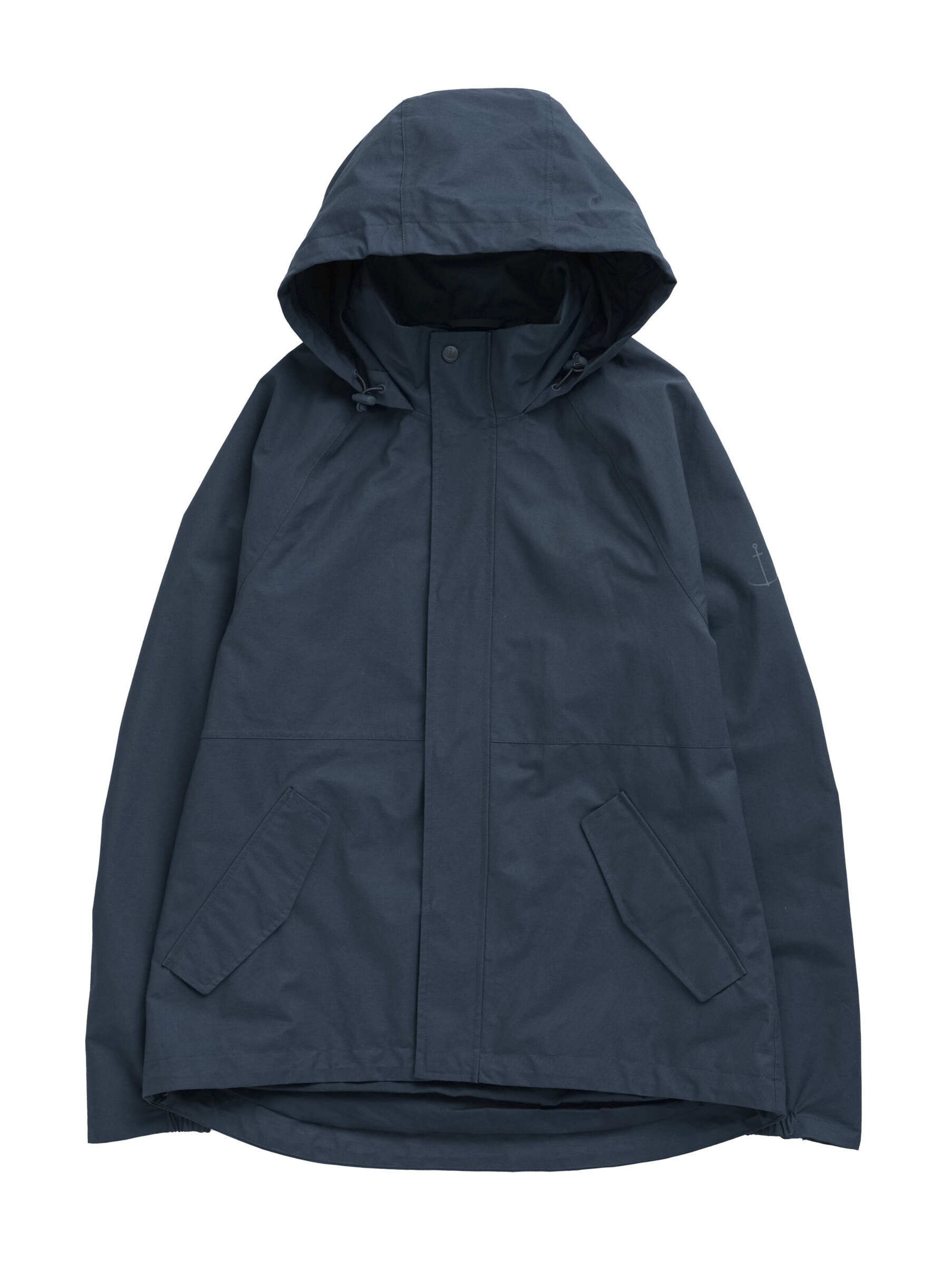 Seasalt Cornwall Välikausitakki 'Sea Edge' värissä sininen: etupuoli