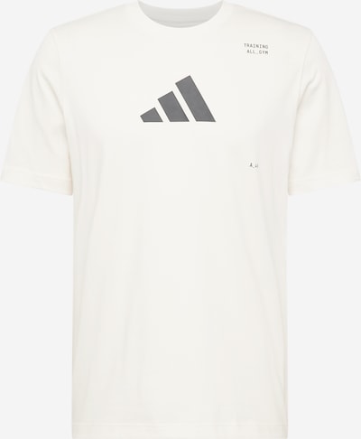 ADIDAS PERFORMANCE Camisa funcionais em cinzento / branco, Vista do produto