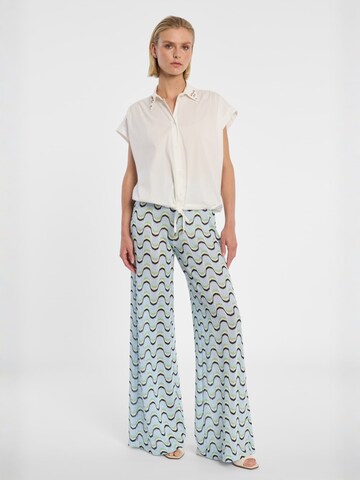 Ana Alcazar Regular Pants 'Dorae' in Blue