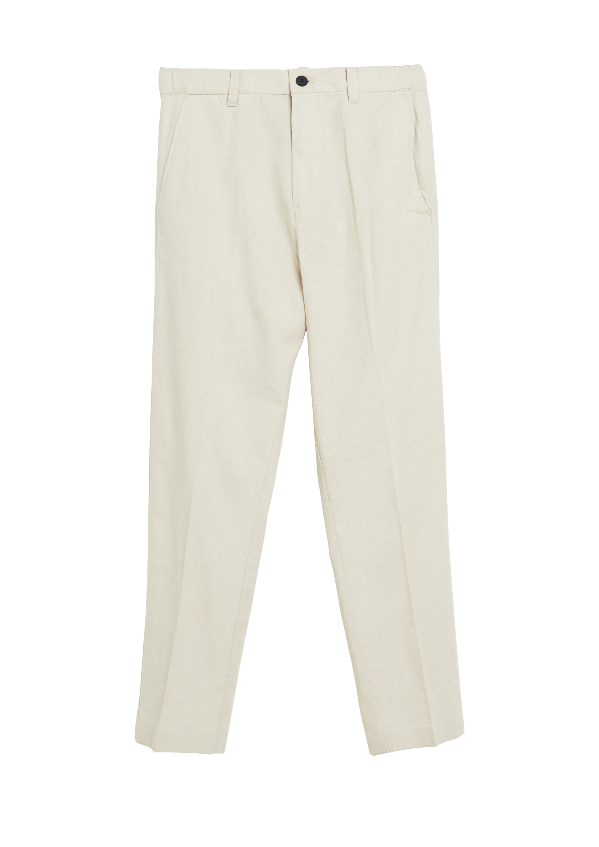 s.Oliver Pantalon à plis en 44 en ivoire, Vue avec produit