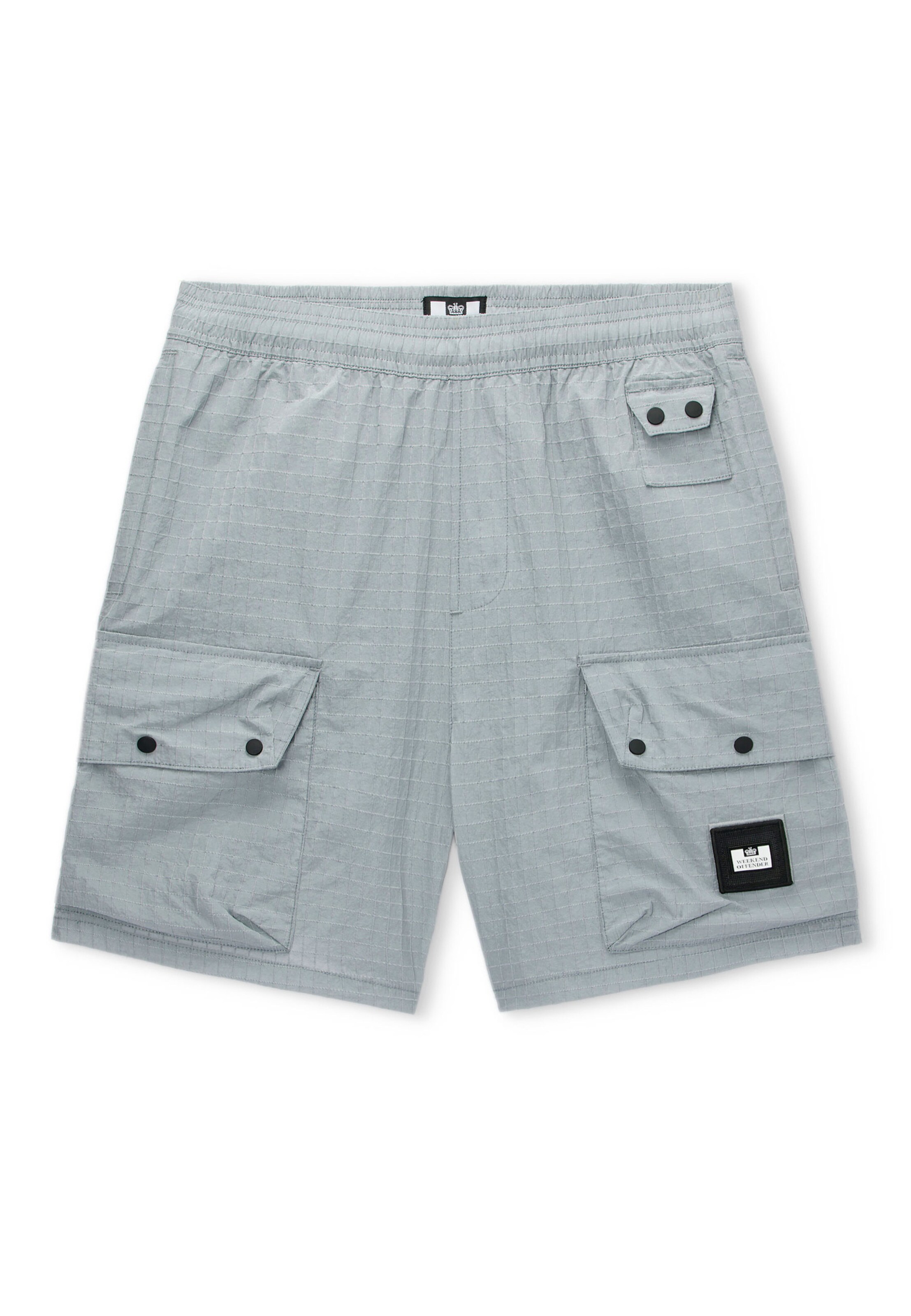 Weekend Offender Shorts in Grau: Vorderseite
