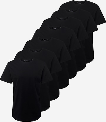 Only & Sons Shirt 'MATT' in Zwart: voorkant