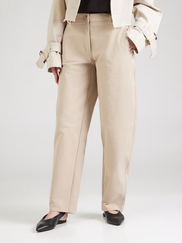 OBJECT Barrel Hose 'OBJMILLY' in Beige: Vorderseite