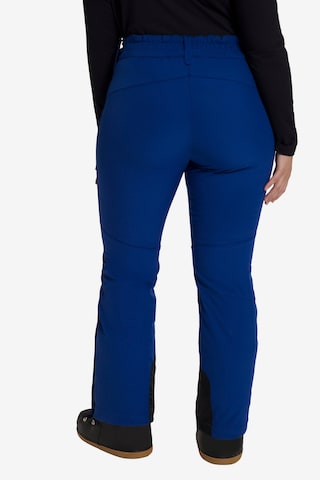 Ulla Popken Regular Functionele broek in Blauw