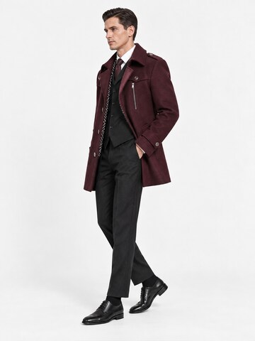 ALLTHEMEN Winterjas 'Schneeruhe' in Rood