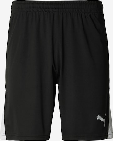 PUMA Sportbroek 'TeamLIGA26' in Zwart: voorkant