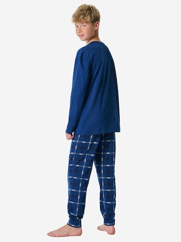SCHIESSER Pajamas in Blue