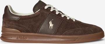 Polo Ralph Lauren Ниски маратонки 'HRT AERA' в кафяво: отпред