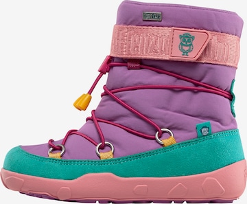 Affenzahn Snow Boots in Purple: front