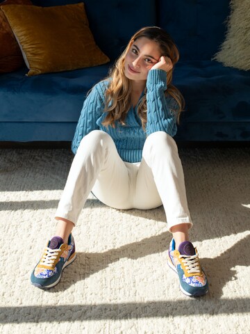 inkkas Sneaker low 'Hendrix Premium Sneaker | Nachhaltig & Handgefertigt' in Mischfarben