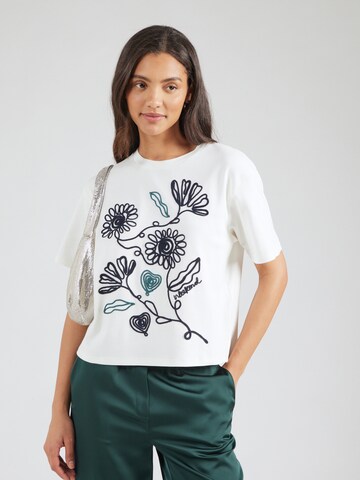 Weekend Max Mara Футболка 'LECCO' в Белый: спереди