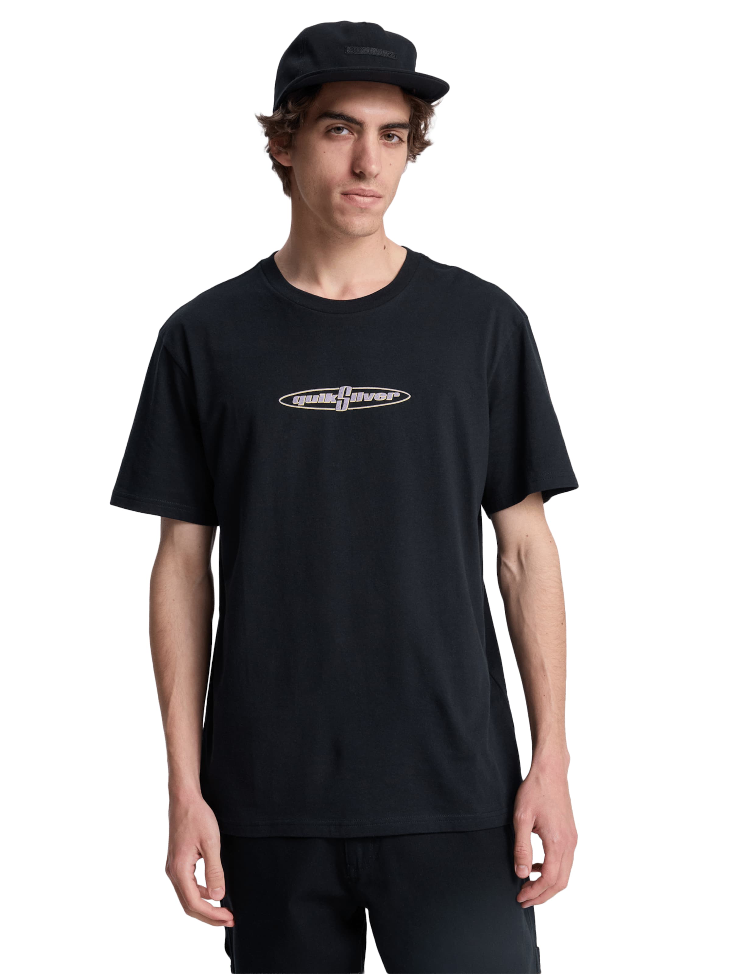QUIKSILVER T-shirt in Schwarz: Vorderseite