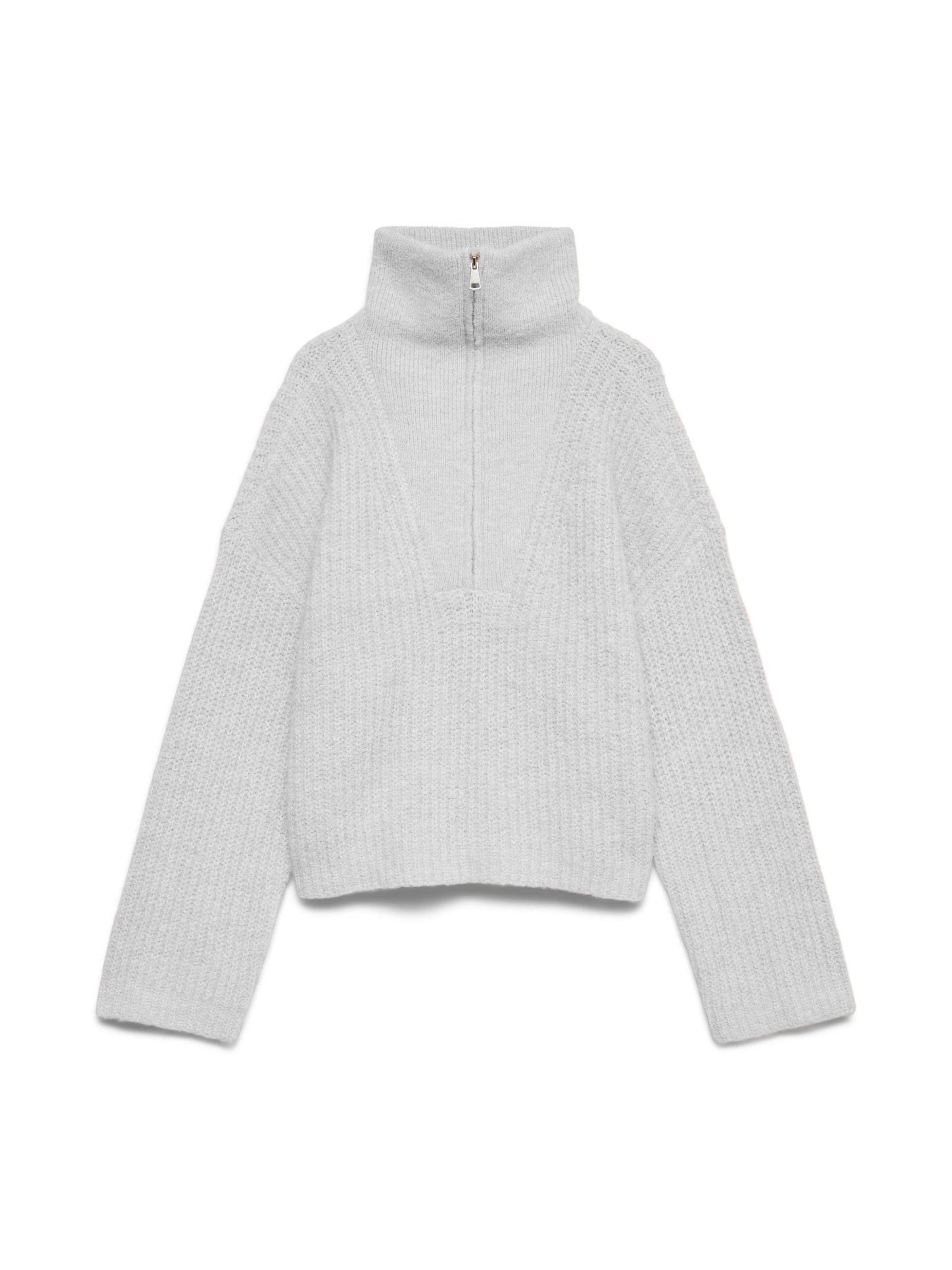 Pull-over 'VMNolan' VERO MODA en gris : devant