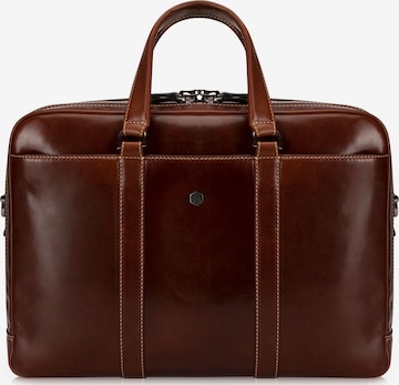 Porte-documents 'Montana' Jekyll & Hide en marron : devant