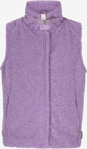 Gilet di IZIA in lilla: frontale