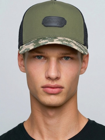 Blackskies Athletic Cap 'Pro Flow Sport Performance' in Green: front