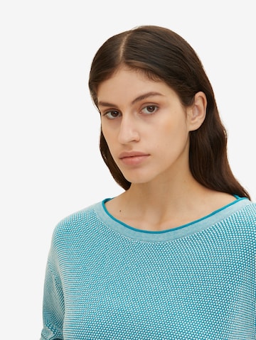 TOM TAILOR Pullover in Blau