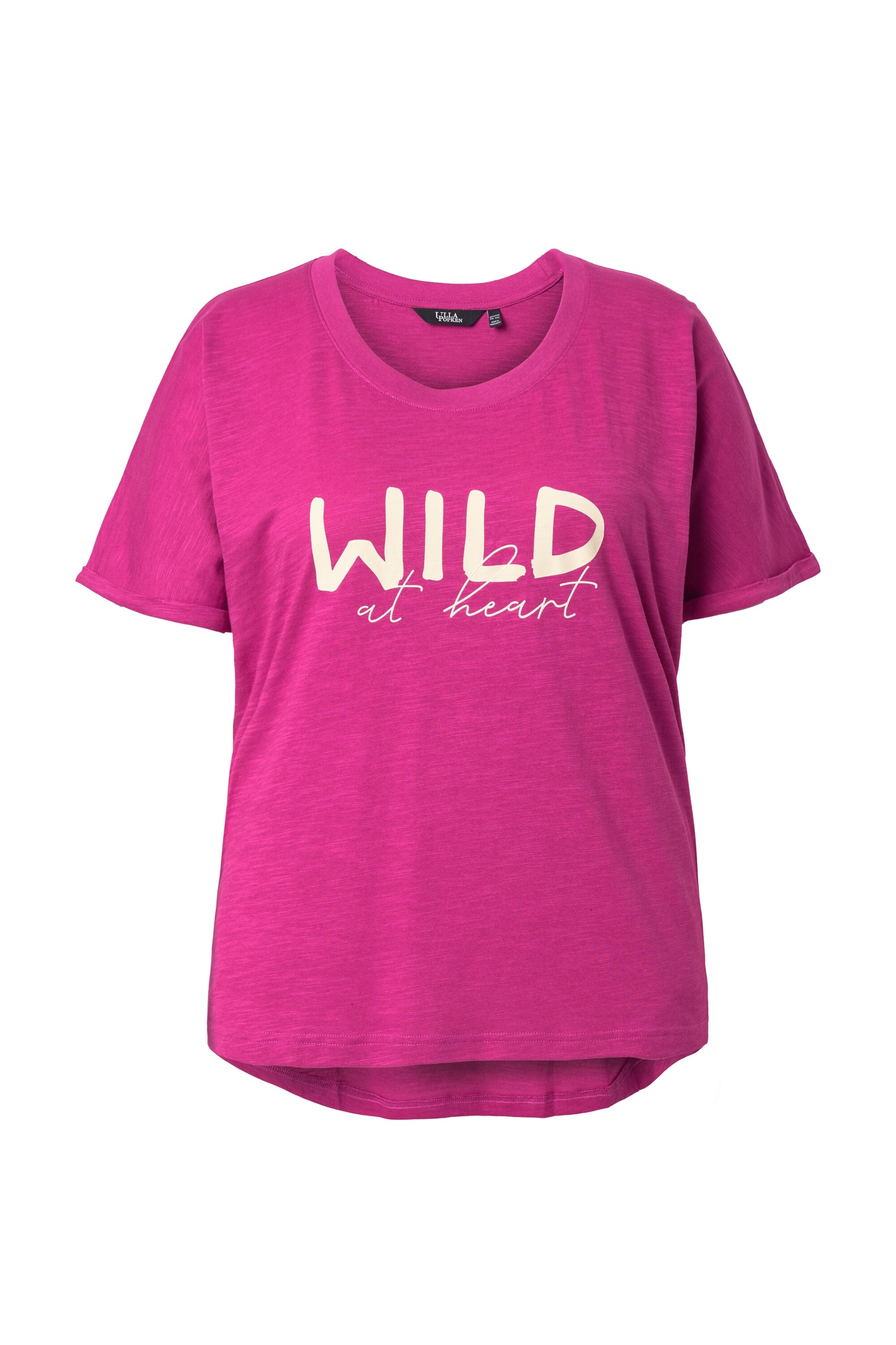 Ulla Popken Shirt in Roze: voorkant