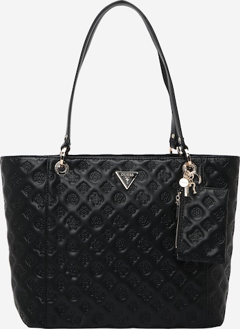 GUESS Shopper táska 'Noelle' - fekete: elől