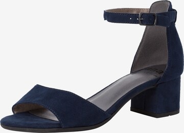 JANA Sandals in Blue: front