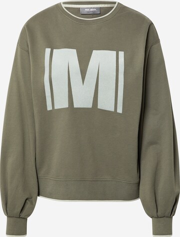 MOS MOSH Sweatshirt in Green: front