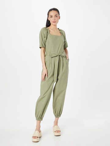 Salopeta de la Dorothy Perkins pe verde: față