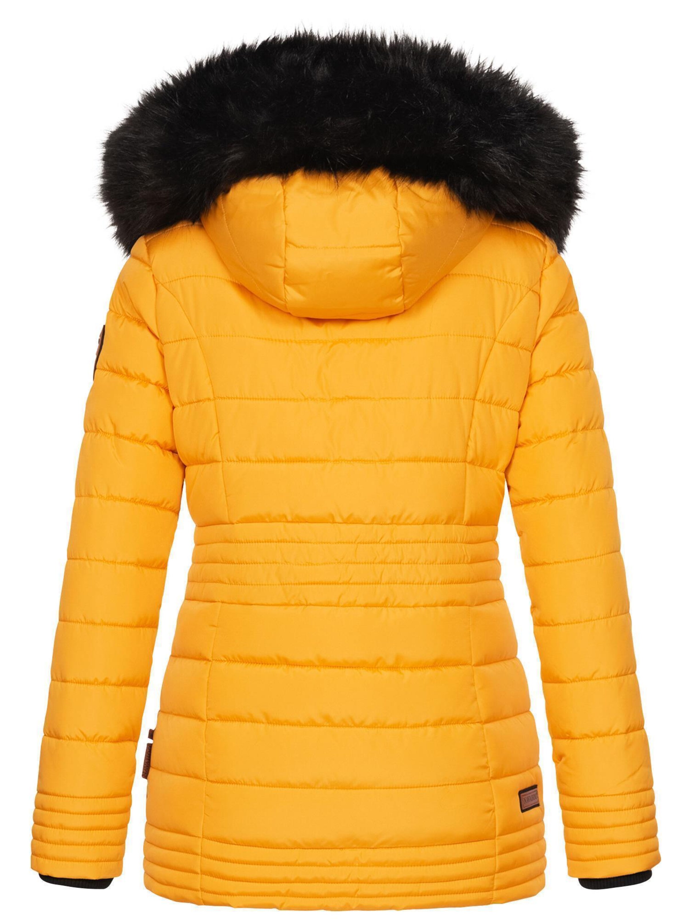 NAVAHOO Winterjas in Geel