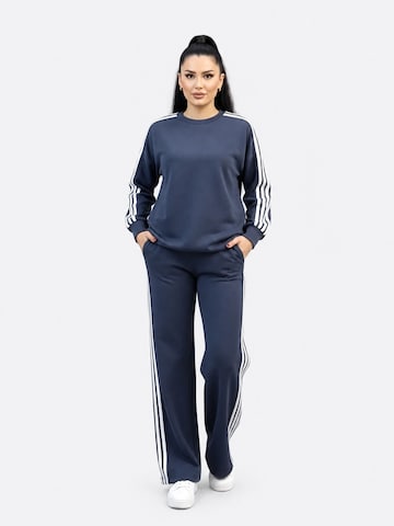 Lady Bersan Leisure suit 'Zweiteiliges Set' in Blue: front