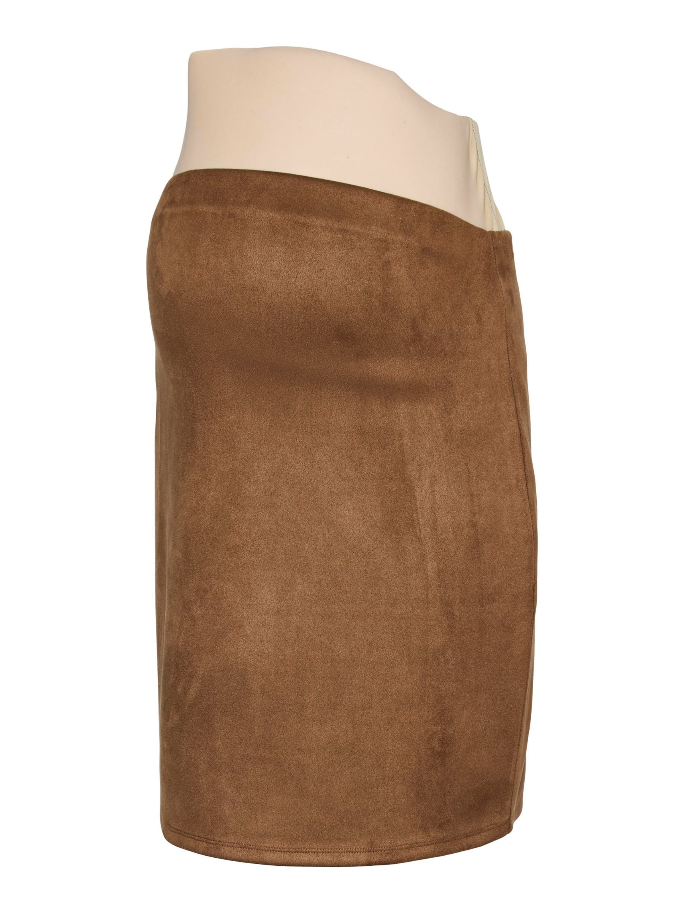 Vero Moda Maternity - Falda en marrón: frente