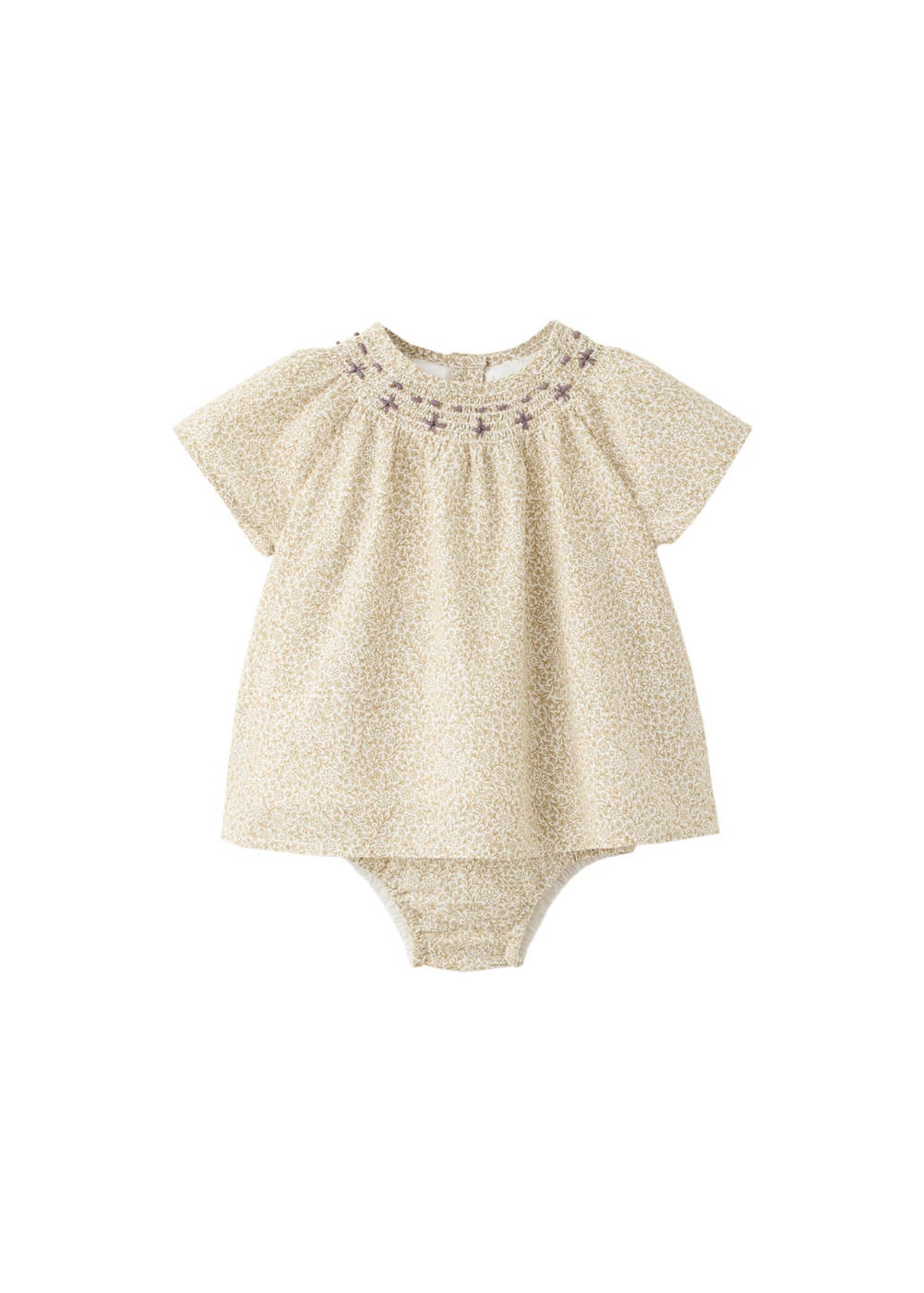 MANGO KIDS Dress 'Bergamo' in Beige: front
