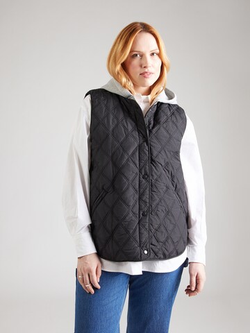 ONLY Carmakoma - Colete 'CARRisso' em preto: frente