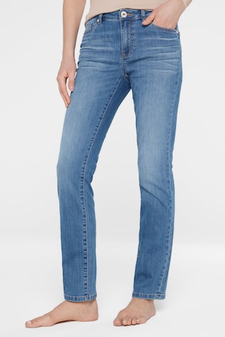 SENSES.THE LABEL Regular Jeans 'Ro:My' in Blau: predná strana