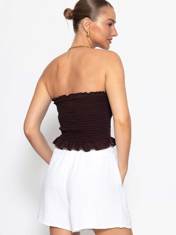 SASSYCLASSY Top in Brown